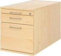 HAMMERBACHER Container Rollcontainer 80cm 1 Schub 1 H&auml;ngeregistratur Schloss