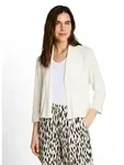 TOM TAILOR Cardigan Offene Strickjacke mit 3/4.Arm wei&szlig; XXL (44)