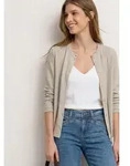 STREET ONE Cardigan 3/4-Arm und in Strick-Optik beige 34 EU