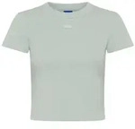 HUGO T-Shirt Baby Tee in verk&uuml;rzter L&auml;nge