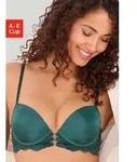 LASCANA Push-up-BH Eleonora mit feiner Schn&uuml;rung in Satin-Optik, sexy Dessous,