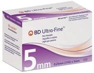 Becton Dickinson Lanzetten BD Ultra-fine Pen-nadeln 5x0,25mm, 31,00G, 105 St.,