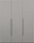 WOOOD Garderobenschrank Rens aus Nussbaum-Dekor, viel Stauraum, H&ouml;he 210 cm