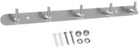 Intirilife Hakenleiste, (Garderobenleiste Modell B - 5 Haken, 1 St),...