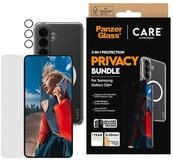 CARE by PanzerGlass Displayschutzglas 3-in-1 Protection Privacy Bundle f&uuml;r Samsung