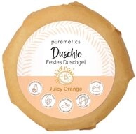 puremetics Haarseife Duschie Festes Duschgel - Juicy Orange 60g