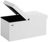 Casaria Sitzbank (1-St), Deckel Klappbar Gepolstert Faltbar Kunstleder 100L Flur