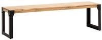 Wohnling Essbank WL7.052 Esszimmerbank Akazie Massivholz 160 cm Sitzbank...