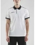 Craft Poloshirt Pro Control (100% Polyester) weiss/schwarz Herren wei&szlig; M
