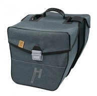 Haberland Fahrradtasche Haberland Doppeltasche 31l eMotion 4 nature anthrazit/reflex