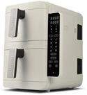 Girmi Hei&szlig;luftfritteuse FG4101 Ecofrit Dual FG41 9 Liter, 2 Gark&ouml;rbe, SYNC- &