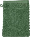 ROSS Waschhandschuh Smart, (6-St), Uni-Rippe mit Velourslabel