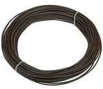 HaGa Bindedraht Spanndraht 3mm x 50m Gartendraht f&uuml;r Maschendrahtzaun in braun...
