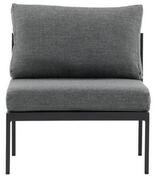 Venture Home Gartenliege Copacabana Gartensofa Mittelsegment schwarz.