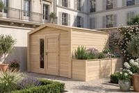 weka Gartenhaus Killarney, BxT: 384x313 cm, Doppelt&uuml;r, 1 1/2 Fenster, inkl....