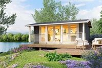 Nordic Holz Gartenhaus LYNDHURST, BxT: 610x460 cm