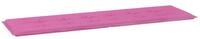 vidaXL Sitzauflage Bankpolster Uni Rosa 150 x 50 x 3 cm Oxford-Stoff, (1 St)
