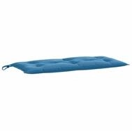 vidaXL Sitzauflage Gartenbank-Auflage Melange Blau 100x50x7 cm Stoff, (1 St)
