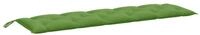 vidaXL Sitzauflage Gartenbank-Auflage Melange Gr&uuml;n 180x50x7 cm Stoff, (1 St)