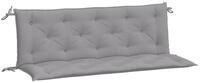 vidaXL Bankauflage, Gartenbank-Auflagen 2 Stk. Grau 150x50x7 cm Oxford-Gewebe