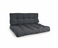 Beautissu Palettenkissen Palettenkissen Outdoor 1x Sitzkissen & 1x...