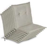 Beautissu Sitzauflage 8er Set Niedriglehner Auflage Loft NL, 100x50x6cm,...