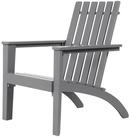 COSTWAY Gartenstuhl Adirondack Stuhl, 68x73x85cm, belastbar bis 160kg, Holz