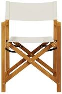 vidaXL Gartenstuhl Klappbare Gartenst&uuml;hle 8 Stk. Cremewei&szlig; Stoff (8 St)