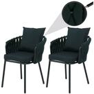 MCW Gartenstuhl MCW-P89 (Set), Hohe Stoffqualit&auml;t 180 g/m&sup2;, Bezug waschbar bei