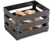 h&ouml;fats Feuerkorb CRATE, (Weinkiste, Feuerstelle, Grill und Hocker in einem,