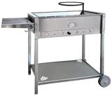 Grillpeter Holzkohlegrill Mangal Batyr Deluxe 60 Schaschlikgrill mit Ablage und