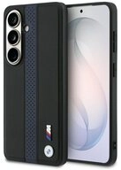 BMW Handyh&uuml;lle MagSafe H&uuml;lle Galaxy S26 Kunstleder schwarz Streifen blau Logo