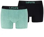 Levi's&reg; Boxer (2er Pack) Baumwoll-Stretch, ohne Eingriff gr&uuml;n L