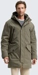 TOM TAILOR Wintermantel Jacken TT.PRO.TECH Parka mit abnehmbarer Kapuze gr&uuml;n XXL
