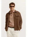 bugatti Sweatjacke Modern Fit mit Druckkn&ouml;pfen braun XL