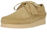 Clarks Yukoner Penny Schn&uuml;rschuh mit Kreppstruktur an der Ferse beige|braun 40...