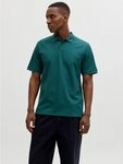 Jack & Jones Poloshirt JJEAUSTIN POLO SS NOOS Materialmix, regular fit
