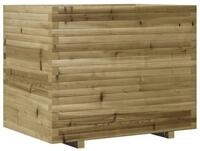 vidaXL Blumentopf Pflanzk&uuml;bel 90x60x72,5 cm Kiefernholz Impr&auml;gniert (1 St)
