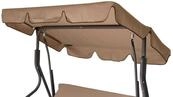 DEGAMO Hollywoodschaukelersatzdach FLORIDA, (1-tlg), 170x110cm, cremefarben mit
