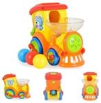 Moni Spielcenter Spielzeug Zug 958, Kugelbahn, 3 bunte B&auml;lle, Musik- und