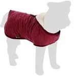 Flamingo Hundemantel Wintermantel Koda bordeaux R&uuml;ckenl&auml;nge: 40 cm Halsumfang: