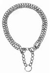 TRIXIE Hunde-Halsband Zug-Stopp-Kettenhalsband, 2-reihig - diverse - 60 cm/2,5 mm,