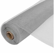vidaXL Gartenzaun Fliegengitter Aluminium 100x500 cm Silbern, (1-St)