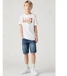 Levi's&reg; Kids Jeansshorts LVB NEW 511 SLIM FIT DENIM SHORT blau 6 (116)