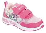 Disney UNICORN Sneaker mit cooler Blinkfunktion rosa 24 EU