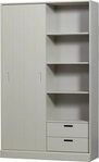 WOOOD Mehrzweckschrank Mila FSC&reg; Mix Kiefernholz mit Schiebet&uuml;r und Schubladen