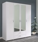 Parisot Kleiderschrank Daily (1-St) zwei T&uuml;ren mit Spiegel