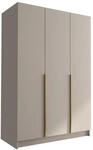 MIRJAN24 Kleiderschrank Calia I (mit drei Dreht&uuml;ren) Kleiderstange,...