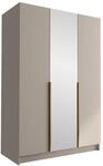 MIRJAN24 Kleiderschrank Calia II (mit drei Dreht&uuml;ren) Kleiderstange,...