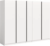 xonox.home Garderoben-Set Kleiderschrank Oakland, mit 5 T&uuml;ren &